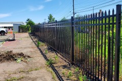 Monmouth Beach NJ, Industrial Aluminum Fence